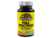 Nature's Blend Full Spectrum B with Vitamin C bottle front view for daily use.