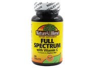 Nature's Blend Full Spectrum B with Vitamin C bottle front view for daily use.