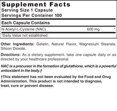 Nature's Blend NAC capsules closeup, easy-to-swallow form for daily resilience.