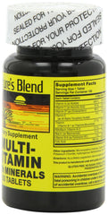 Nature's Blend NAT B bottle top showing easy daily dosing