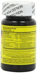 Nature's Blend NAT B multivitamin tablets close-up, compact 100-tablet supply