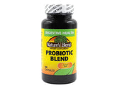Nature's Blend Probiotic Blend 2M CFU bottle ready for daily use and digestion support