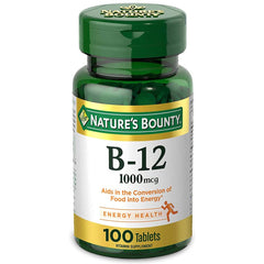 Nature's Bounty Vitamin B-12 tablets are vegetarian-friendly and easy to swallow due to coating.