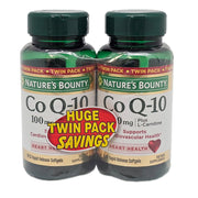 Nature's Bounty CoQ10 100mg bottle front view supports daily energy routines