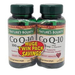 Nature's Bounty CoQ10 100mg bottle front view supports daily energy routines