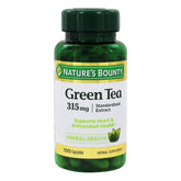 Nature's Bounty Green Tea Extract bottle front for antioxidant support.