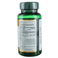 Close-up of Nature's Bounty Milk Thistle softgels for daily use.