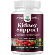 Natures Craft Advanced Kidney Care bottle highlights a potent detox blend for urinary health.
