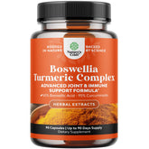 Natures Craft Boswellia Turmeric bottle for daily joint support and immune health.