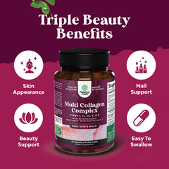Natures Craft bottle label shows Biotin 5000 mcg per serving.