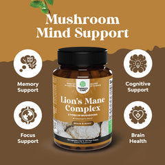 Natures Craft brain health packaging on display.