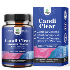Natures Craft CANDI-CLEAR detox en botella para apoyo digestivo diario
