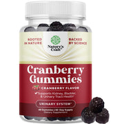 Natures Craft Cranberry Gummies show urinary health support.