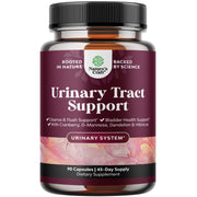 Natures Craft D-Mannose capsules bottle offers high potency bladder health support