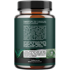 Nature's Craft Digestive Enzymes capsules closeup shows comprehensive blend