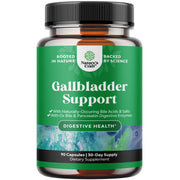 Natures Craft gallbladder support bottle with capsules designed to support digestion.