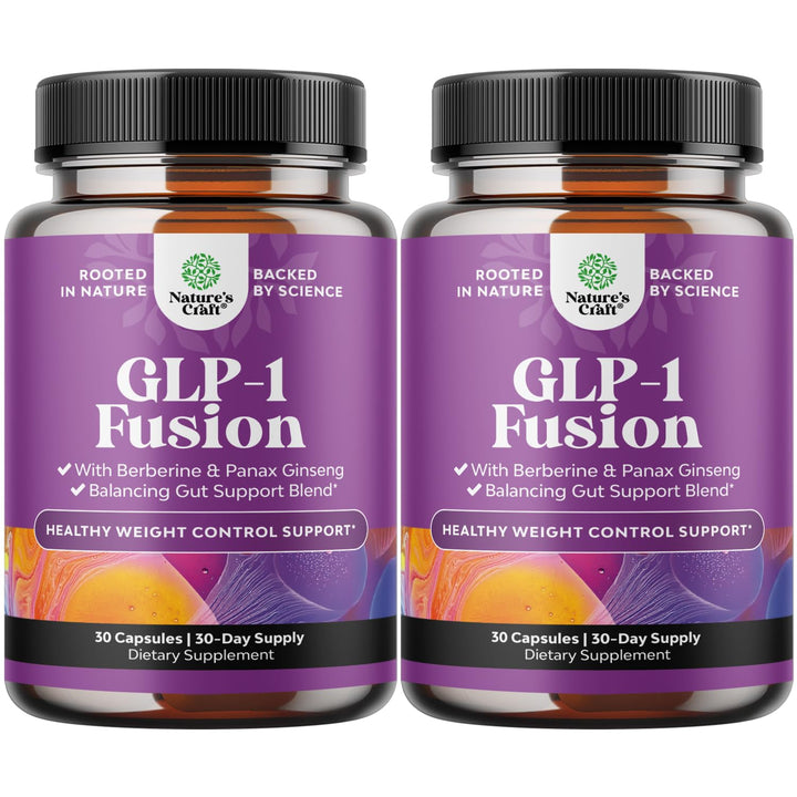 Natures Craft GLP-1 Berberine bottle pour for easy daily routine and balance