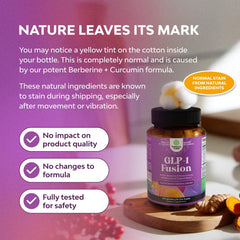 Natures Craft GLP-1 Berberine label shows dietary supplement details