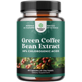 Natures Craft Green Coffee Bean Extract capsules ready for daily energy support.