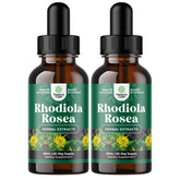 Natures Craft high potency rhodiola tincture bottle for convenient daily use.