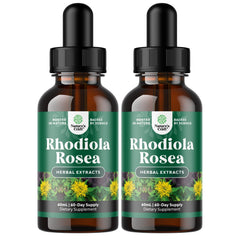 Natures Craft high potency rhodiola tincture bottle for convenient daily use.