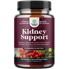 Natures Craft Kidney Cleanse bottle demonstrates easy daily detox support.