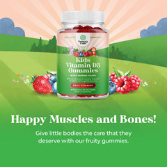 Natures Craft gummies on a kitchen counter for easy daily routine.