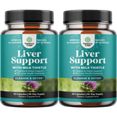 Natures Craft Liver Cleanse bottle front view for daily herbal support.