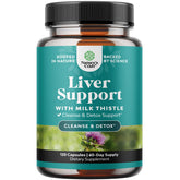 Natures Craft Liver Cleanse bottle front view for daily liver support