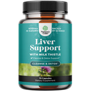 Nature's Craft Liver Cleanse bottle front for daily liver support and digestion.