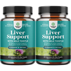 Natures Craft Liver Cleanse bottle front view for daily herbal support.