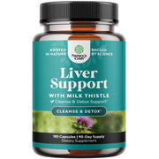Natures Craft Liver Cleanse bottle shown for daily liver support in a premium supplement layout.