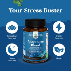 Natures Craft Mood Support label front highlights vegan non-GMO formula