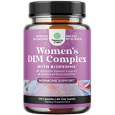 Nature's Craft Potent DIM supplement bottle front for daily hormone balance possibilities.
