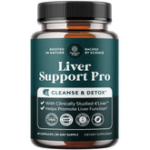 Natures Craft Pro Liver Support bottle front view for daily detox support.