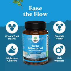 Natures Craft Prostate Health Supplement label close-up for men.