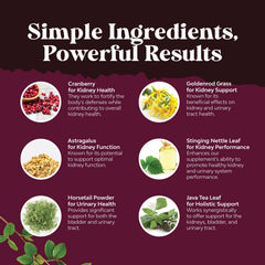 Natures Craft Uva Ursi Kidney Health Capsules illustrate herbal balance for urinary comfort.
