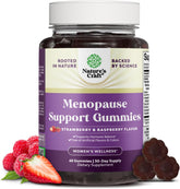 Natures Craft Women's Menopause Gummies bottle front for daily, convenient support.