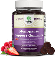 Natures Craft Women's Menopause Gummies bottle front for daily, convenient support.