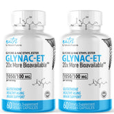 Nature's Fusions GlyNAC-ET bottle promotes antioxidant support for daily wellness.