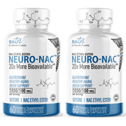Nature's Fusions Neuro NAC bottle with capsules for daily antioxidant support.