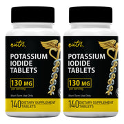 Nature's Fusions Potassium Iodide Tablets bottle-front for emergency preparedness