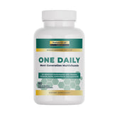 Nature's Lab Gold One Daily bottle close-up highlighting daily vitality.