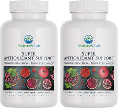 Nature's Lab Super Antioxidant bottle front view for daily wellness