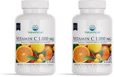 Nature's Lab Vitamin C 1000mg bottle front shows packaging for immune support