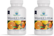 Nature's Lab Vitamin C 1000mg bottle front shows packaging for immune support