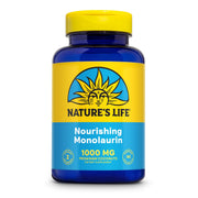 Frasco de Nature's Life Monolaurin 1000 mg para apoyo diario