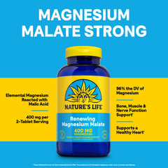 Nature's Life lab testing seal confirms purity and potency.