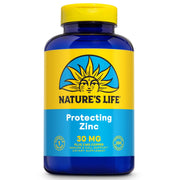 Nature's Life Zinc Picolinate bottle close-up highlighting label and quality.