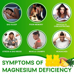 Nature's Live gummies label closeup showing ingredients for muscle and bone support.